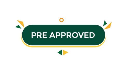 Image result for Pre-Approved Vector