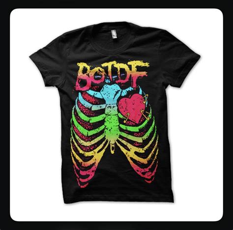 BOTDF - Neon Ribcage Shirt (THROWBACK ALBUM INCLUDED) - The Dark Arts ...