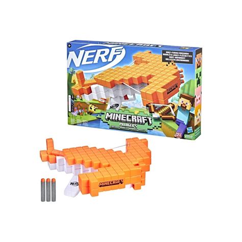 Arma MINECRAFT Blaster Pillagers Crossbow NERF HASBRO - Toys Toys