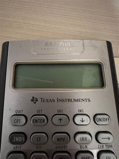 Using BA 2 Plus Calculator 的图像结果