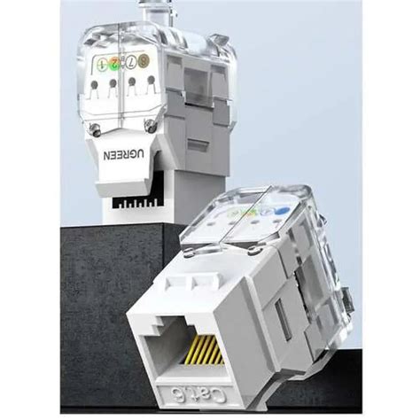 Ugreen CAT6 Tool-Free Modular Outlet for Easy Connectivity – Ugreen India