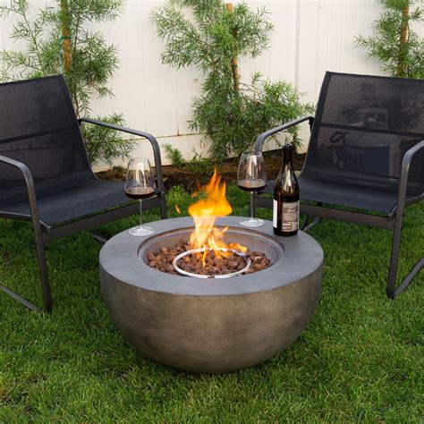 Buy Barton Propane Fire Pit Outdoor, Propane Gas Fire Bowl with Lava ...