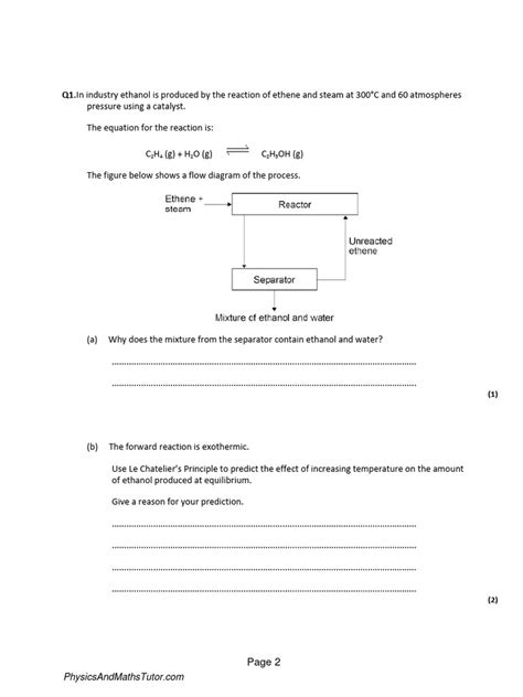 Image result for Chemical Equilibrium Problems