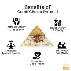 Buy Original Gomti Chakra Pyramid for Money and Prosperity – SOLAVA WORLD