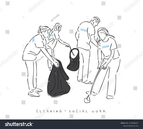 People Cleaning The Streets