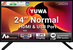 Yuwa 24 HD 60 cm (24 inch) HD Ready LED TV Online at best Prices In India