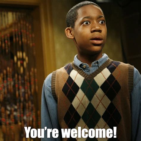 Meme: "You're welcome!" - All Templates - Meme-arsenal.com