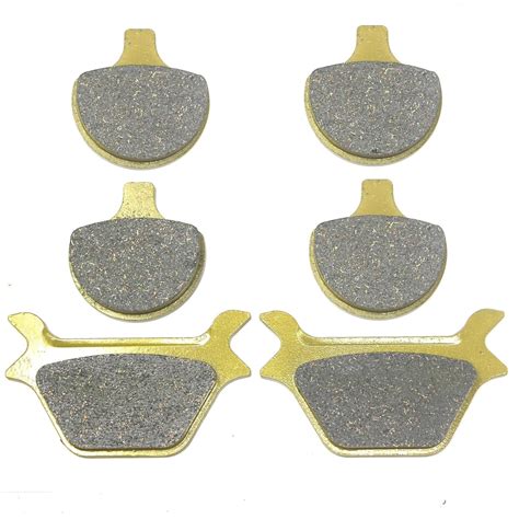 Master Chen Front Rear Brake Pads Brakes for Harley Davidson Dyna FXD ...