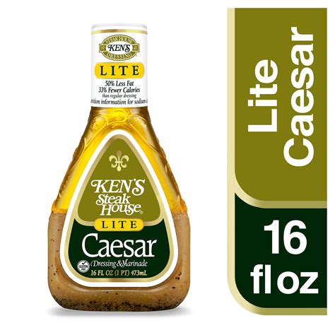 Is Ken's Steak House Lite Caesar Salad Dressing & Marinade 16 fl oz ...