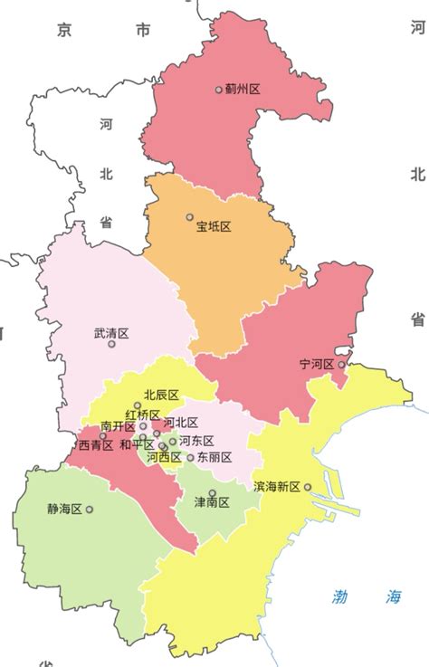 天津市地图全图大图_天津最新各区分布图_微信公众号文章