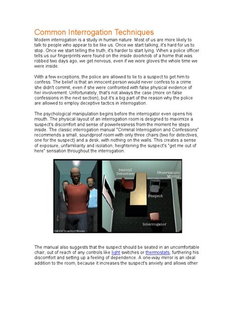 Image result for The 9 Step Interrogation Method