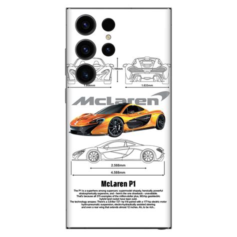 McLaren P1 Mobile Skin – WrapCart Skins