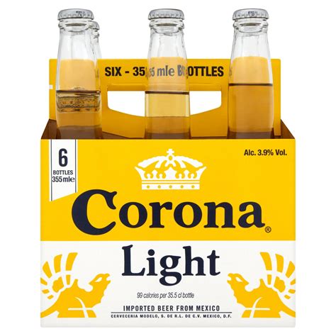 Corona Light 6 x 355ml | Beer | Iceland Foods