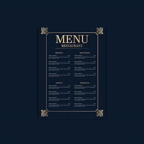 Menu Examples 的图像结果