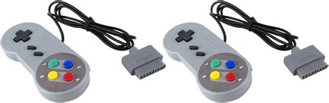 Buy 2 Pack USB Gamepad Gaming Joystick SNES Game Controller Retro ...