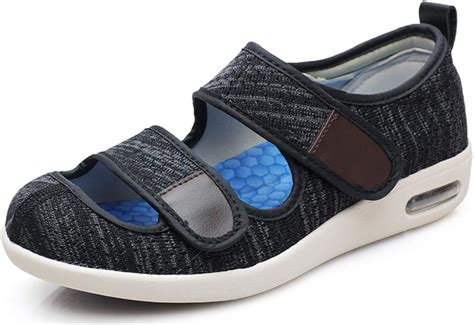 Buy Mei MACLEOD Women's Wide Width House Shoes with Closure Memory Foam ...