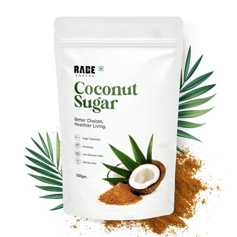 Rage Coffee Coconut Sugar 200g - Natural and Healthy Replacement for ...