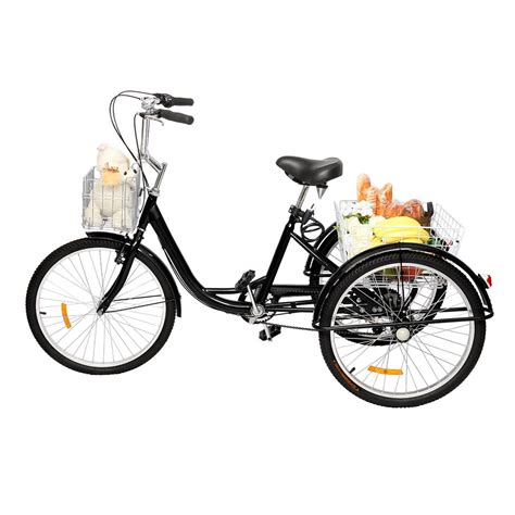 Buy BaytoCare Adult Tricycle, Three Wheel Cruiser Bike, 26-inch Trike ...