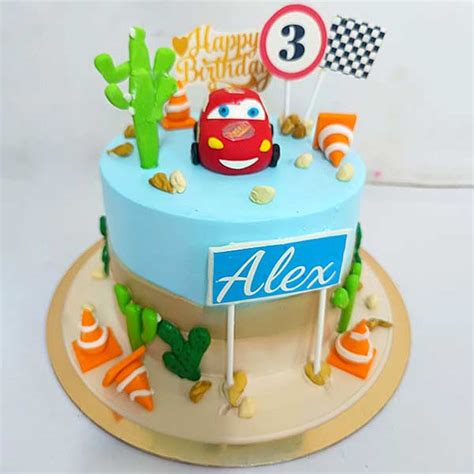 Sports Car Theme Cake Online | Just Bake
