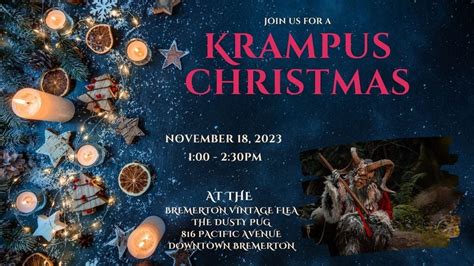 Krampus at The Dusty Pug & Bremerton Vintage Flea!, Bremerton Vintage ...