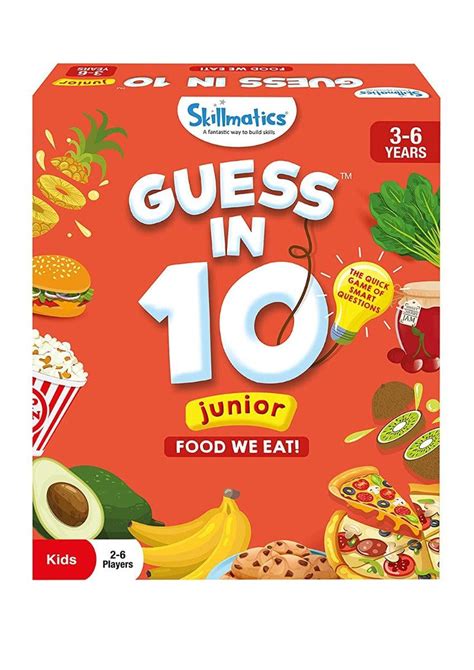 Buy Skillmatics Guess in 10 Junior Food We Eat! Online at Best Price in ...