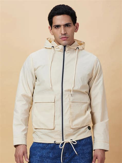 Being Human Mens-Top Jackets Cream