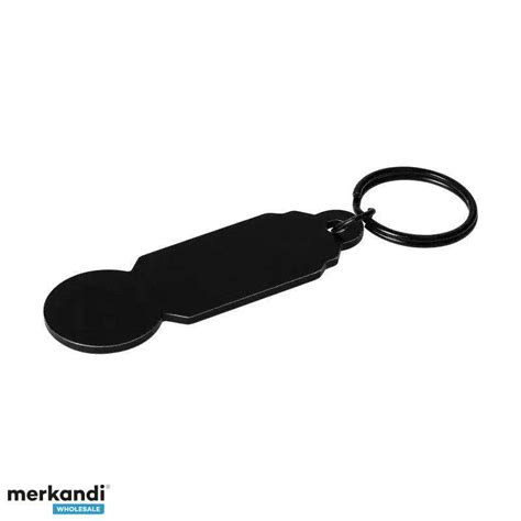 Keychain Shopping Trolley Unlocker Acero in Elegant Black – Easy to Use ...