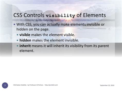 CSS Visible 的图像结果