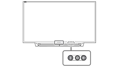 Power button location of BRAVIA TV models on 2014 through 2017 | Sony IN