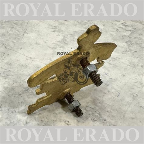 Royal Enfield brass made like a gun logo for Reborn Classic Electra St ...