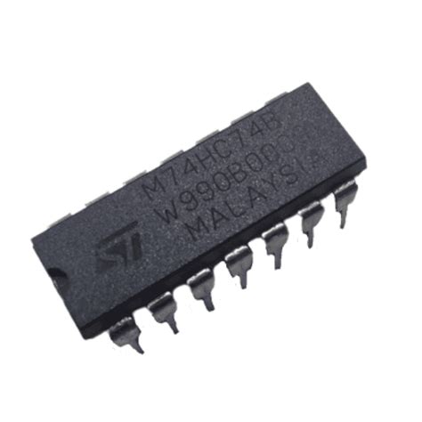 Buy 74HC74 Dual D-type Positive Edge-triggered Flip-Flops IC (7474 IC ...