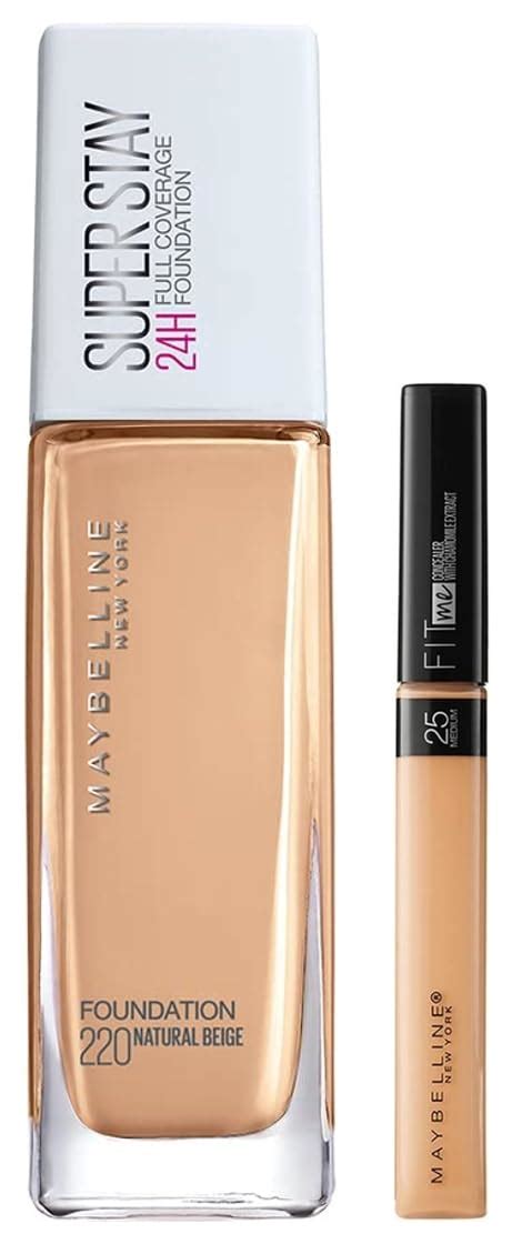 Maybelline New York Super Stay 24H Full Coverage Liquid Foundation ...