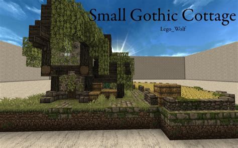 Image result for Gothic Cottage Minecraft Tutorial