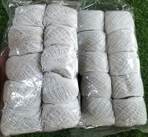 Hookcart 50 Gram Cotton Thread Roll Unbreakable for Flower Garland ...