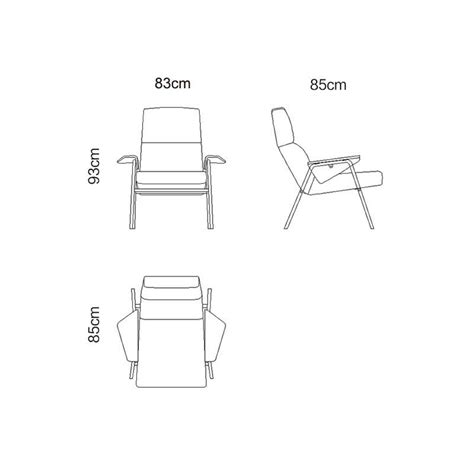 阿莱塔躺椅现代简约金属腿布艺软包客厅酒店公寓会所接待单人沙发休闲椅
