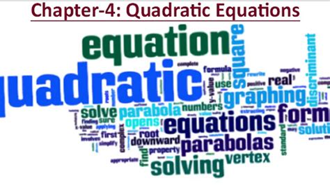 NCERT Book CBSE Class 10 Maths Chapter 4 Quadratic Equations| Download ...