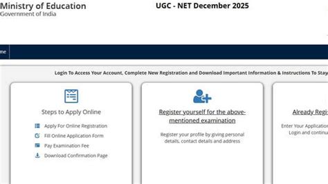 UGC NET December 2025 Notification Out: Applications begin at ugcnet ...