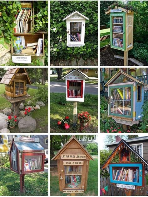 Pin by Grace McQuerrey on Little free library plans | Little free ...