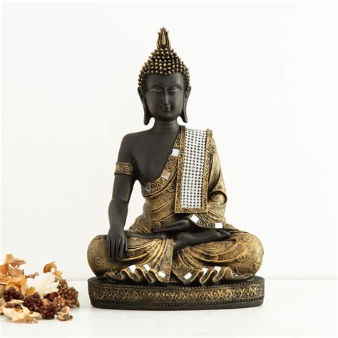 Buy Corsica Harmony Polyresin Buddha Figurine from Corsica by Home ...