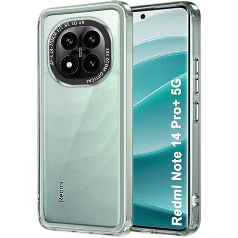 TheGiftKart Hybrid Shockproof Back Cover Case for Mi Redmi Note 14 Pro ...