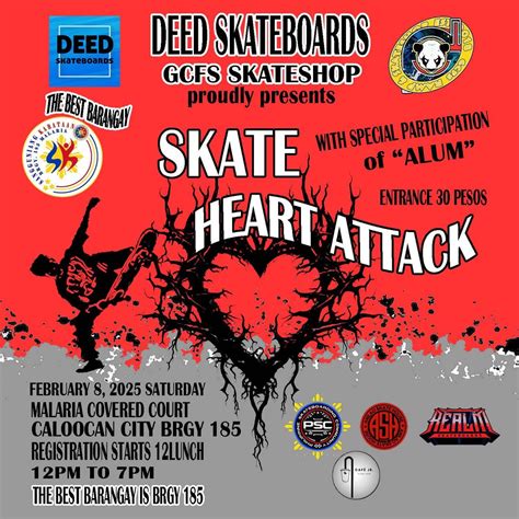 skate heart attack!, Malaria Covered Court, Csjdm, 8 February 2025 ...