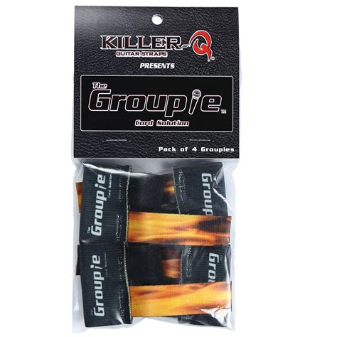 Killer-Q Guitar Cable Organizer System - The Groupie Cord Keeper Tie ...