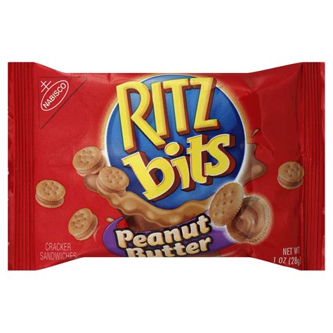 Snapklik.com : Ritz Bits Peanut Butter Crackers, 1 Ounce
