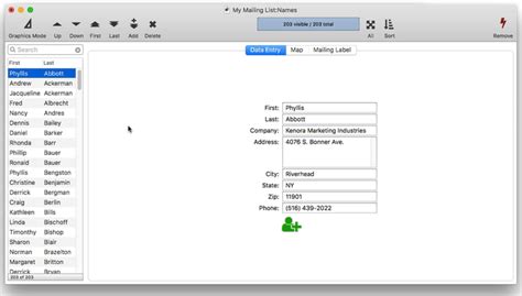 Image result for Mailing List Database