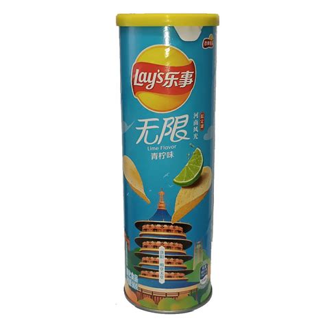 Lay's Potato Chips Lime Flavor 90gr CHI | Candy Snack Experts