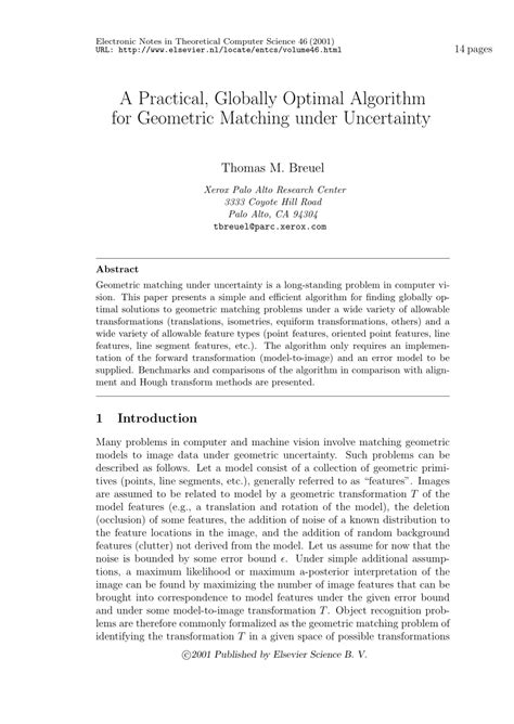 Image result for Geometric Matching Algorithm