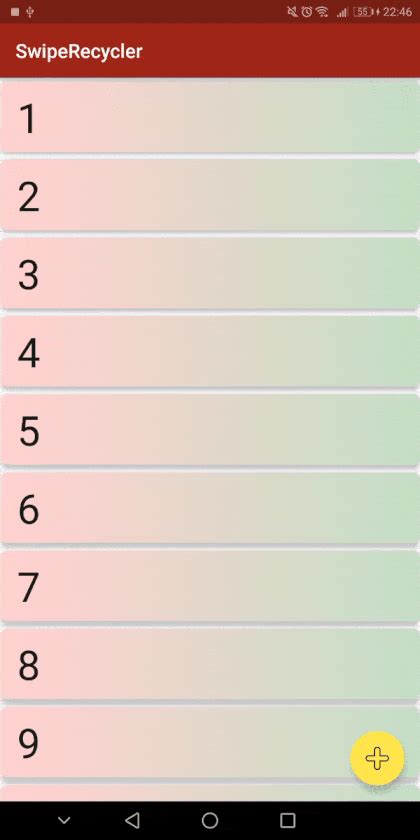 Android Studio Java Swipe 的图像结果
