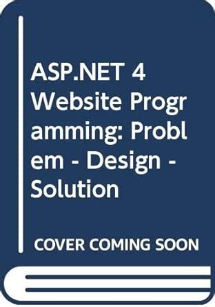 Buy ASP.NET 4 Website Programming: Problem – Design – Solution Book ...