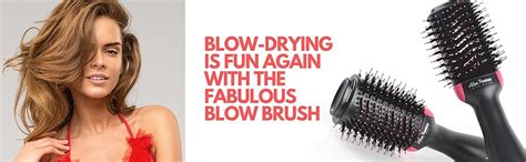 Alan Truman The Blow Brush Pink & Black | 1100 Watts | Dryer In The ...