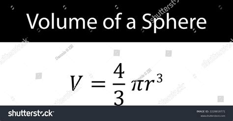 Sphere Volume Formula 的图像结果